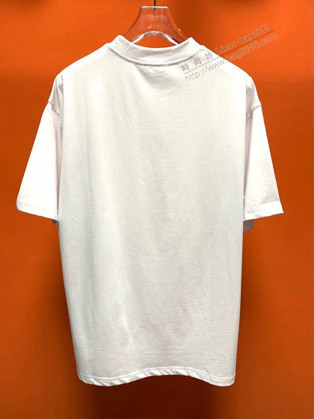 Balenciaga男T恤 2020新款 頂級版本 OS寬鬆版型 巴黎世家男短袖衣  tzy2439